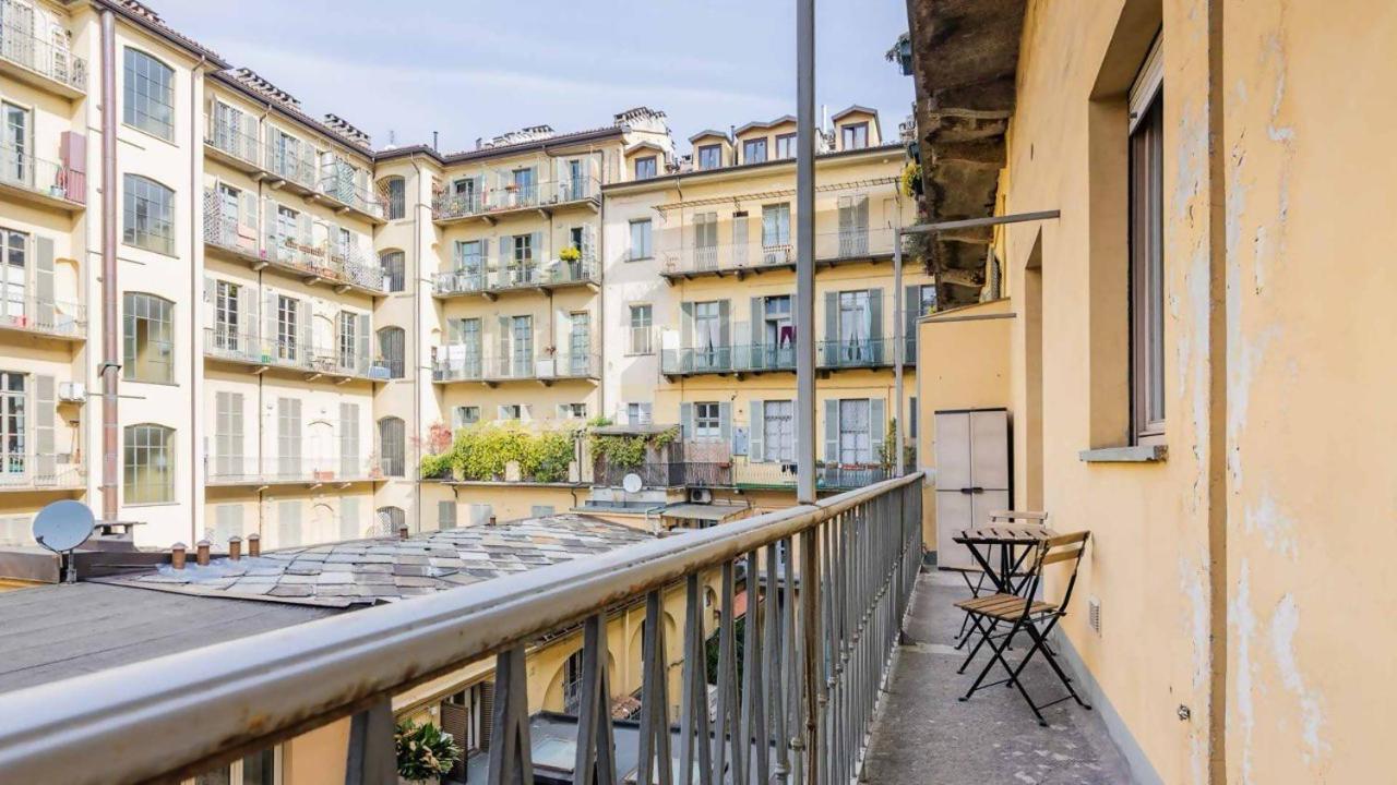 טורינו Porta Nuova Centro Elegante Suite Con Wifi מראה חיצוני תמונה